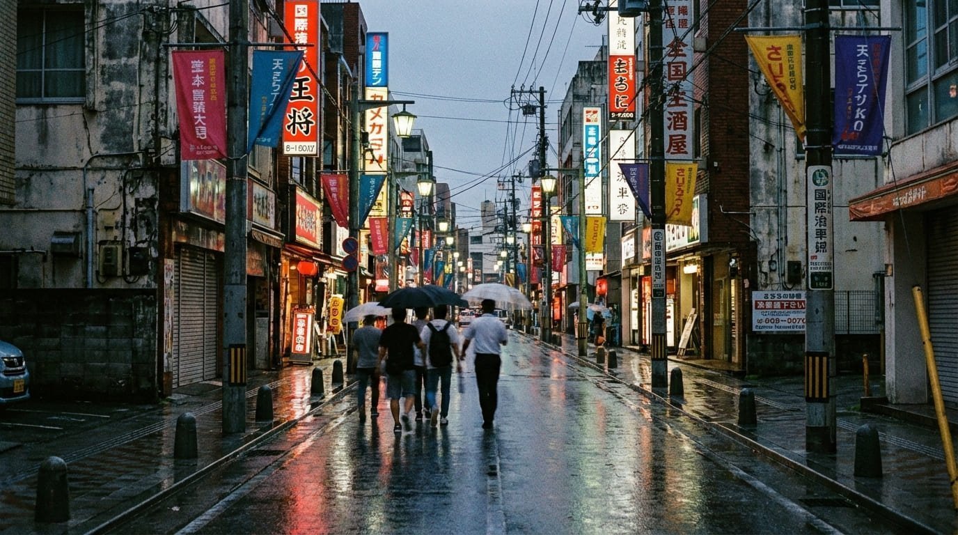 沖繩那霸國際通街景，適合自由日與城市慢旅。